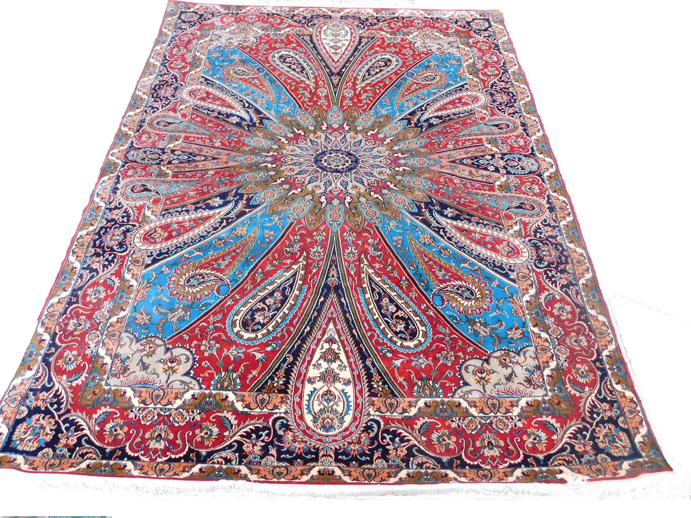 Size 6x 9 feet's Hand-made Carpet(KE 01)