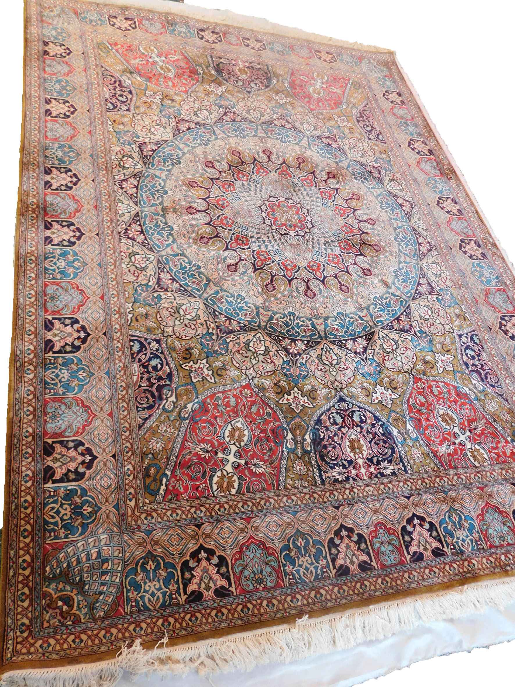 Size 5x 7  feet's Hand-made Carpet (KE 24)