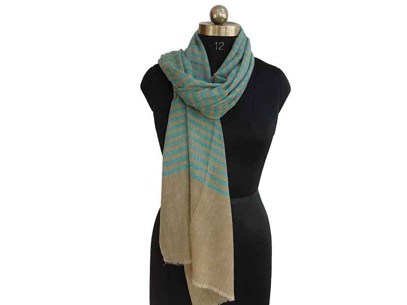 Pashmina-stole-with-strips (KE 20)