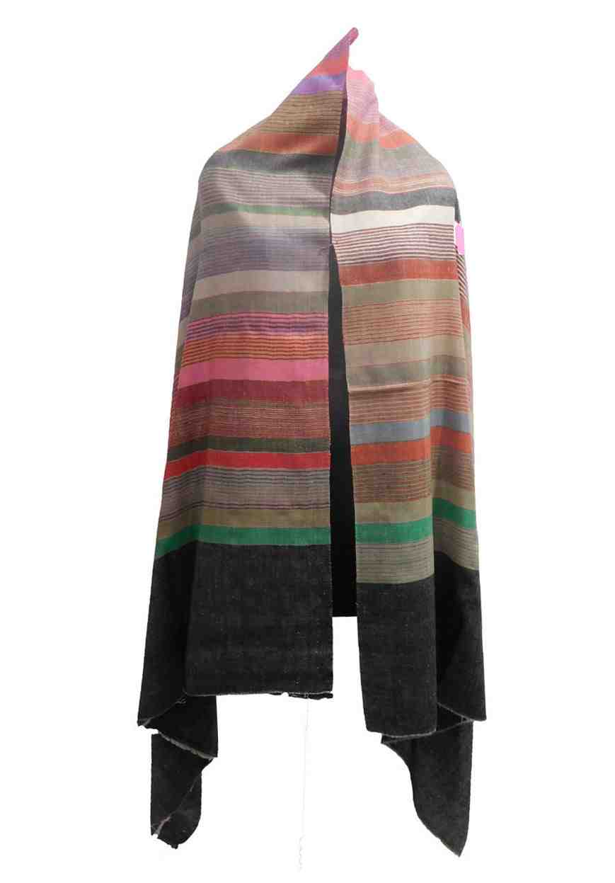 Pashmina-shawl with strips (KE 05)