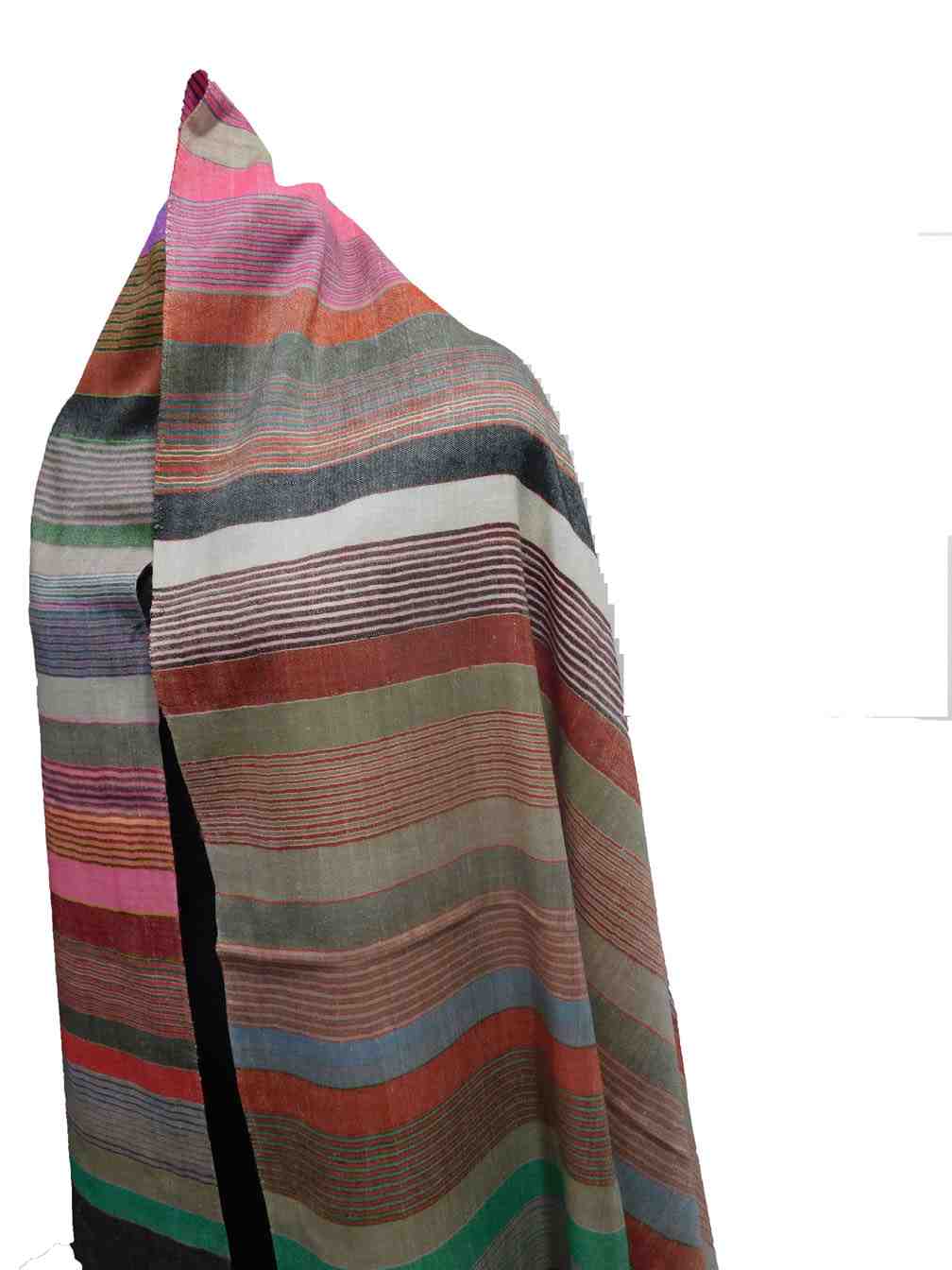 Pashmina-shawl with strips (KE 05)