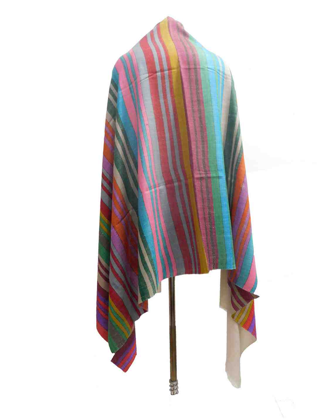 Pashmina-shawl with strips (KE 07)