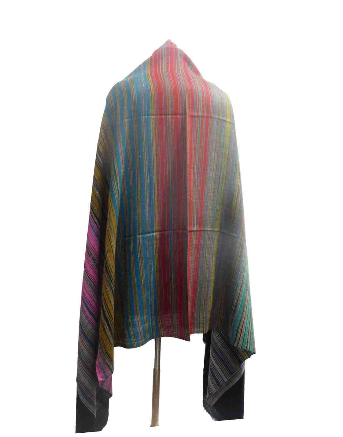 Pashmina-shawl-with-strips (KE 13)