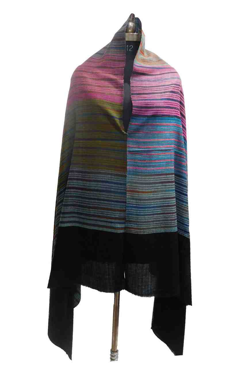 Pashmina-shawl-with-strips (KE 16)