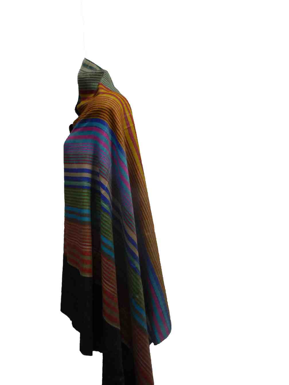 Pashmina-shawl-with-strips (KE )