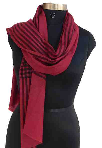 Pashmina-stole-with-strips (KE 22)