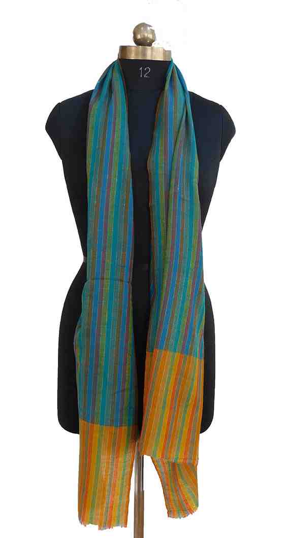 Pashmina-stole-with-strips (KE 29)