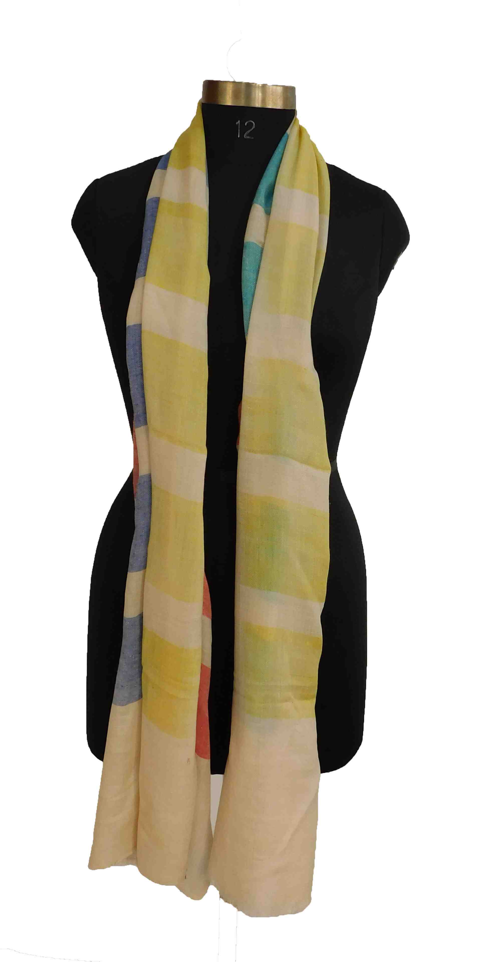 Pashmina-stole-with-strips (KE 34)