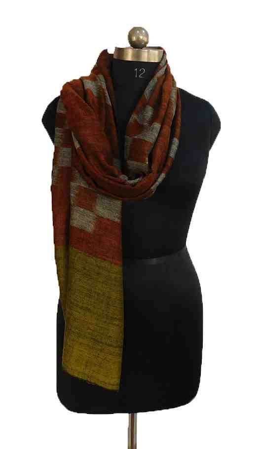 Pashmina-stole-with-strips (KE 37)