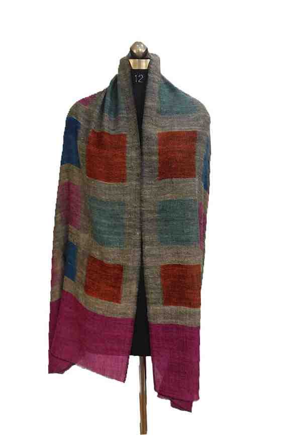 Pashmina-stole-with-strips (KE 38)