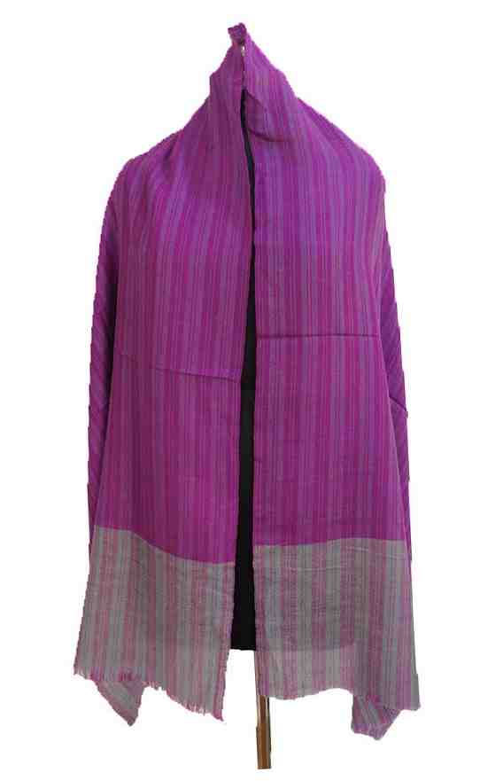 Pashmina-stole-with-strips (KE 40)