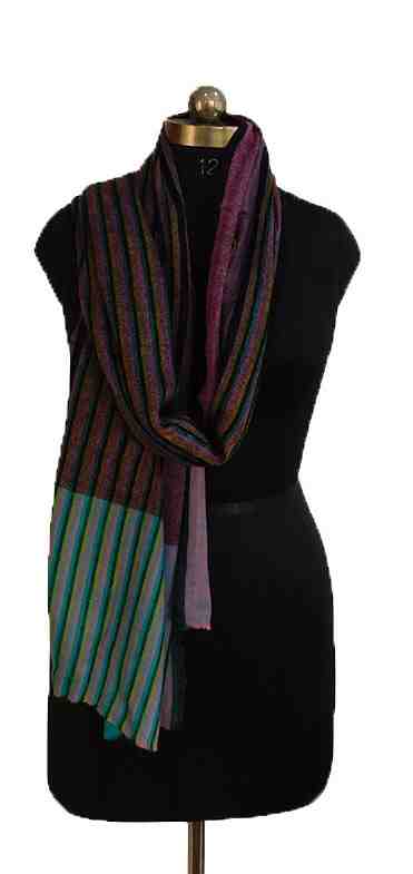 Pashmina-stole-with-strips (KE 41)