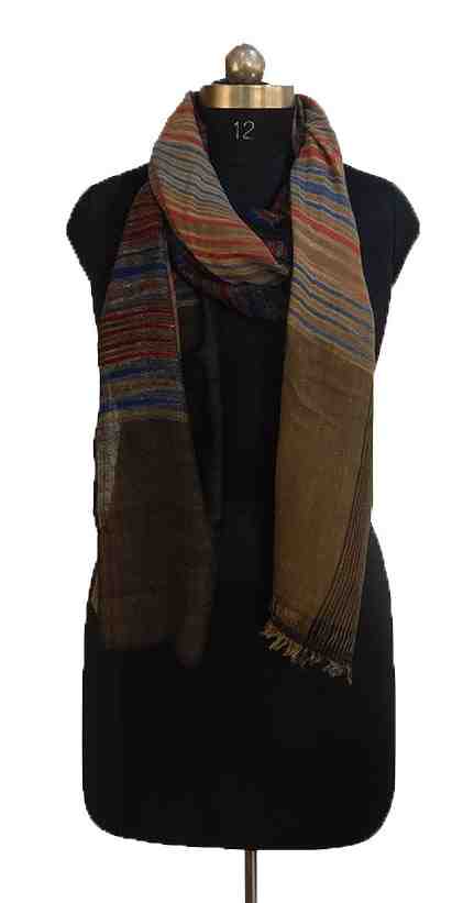 Pashmina-stole-with-strips (KE 45)