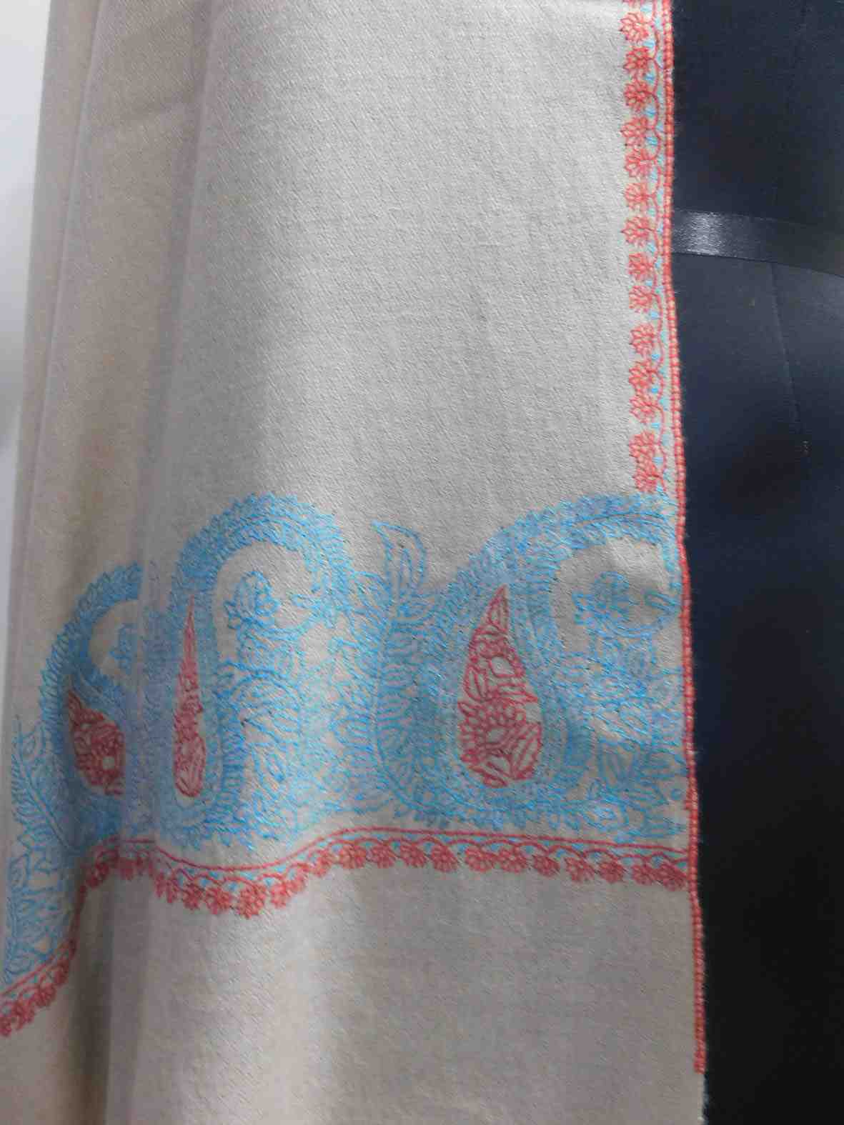  Pashmina Sozni-shawl-(KE-42)