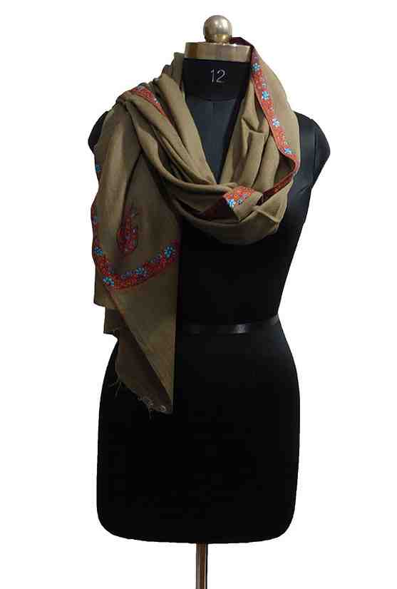 Semi-Pashmina Sozni-stole (KE 11)