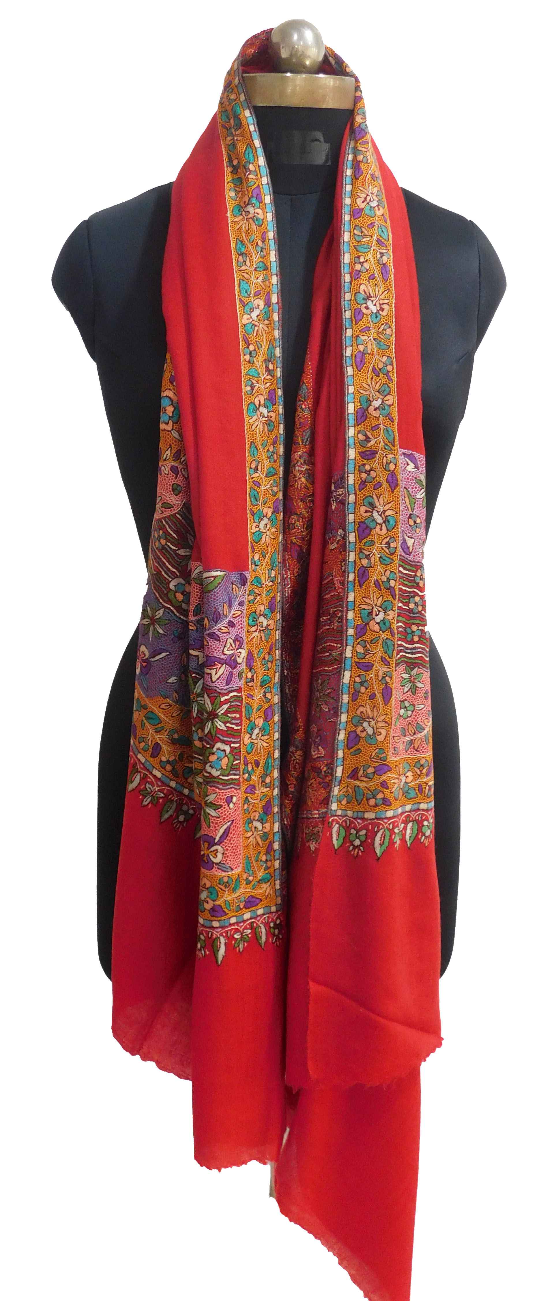 Sozni-Kalamkari-Stole-(KE-6)