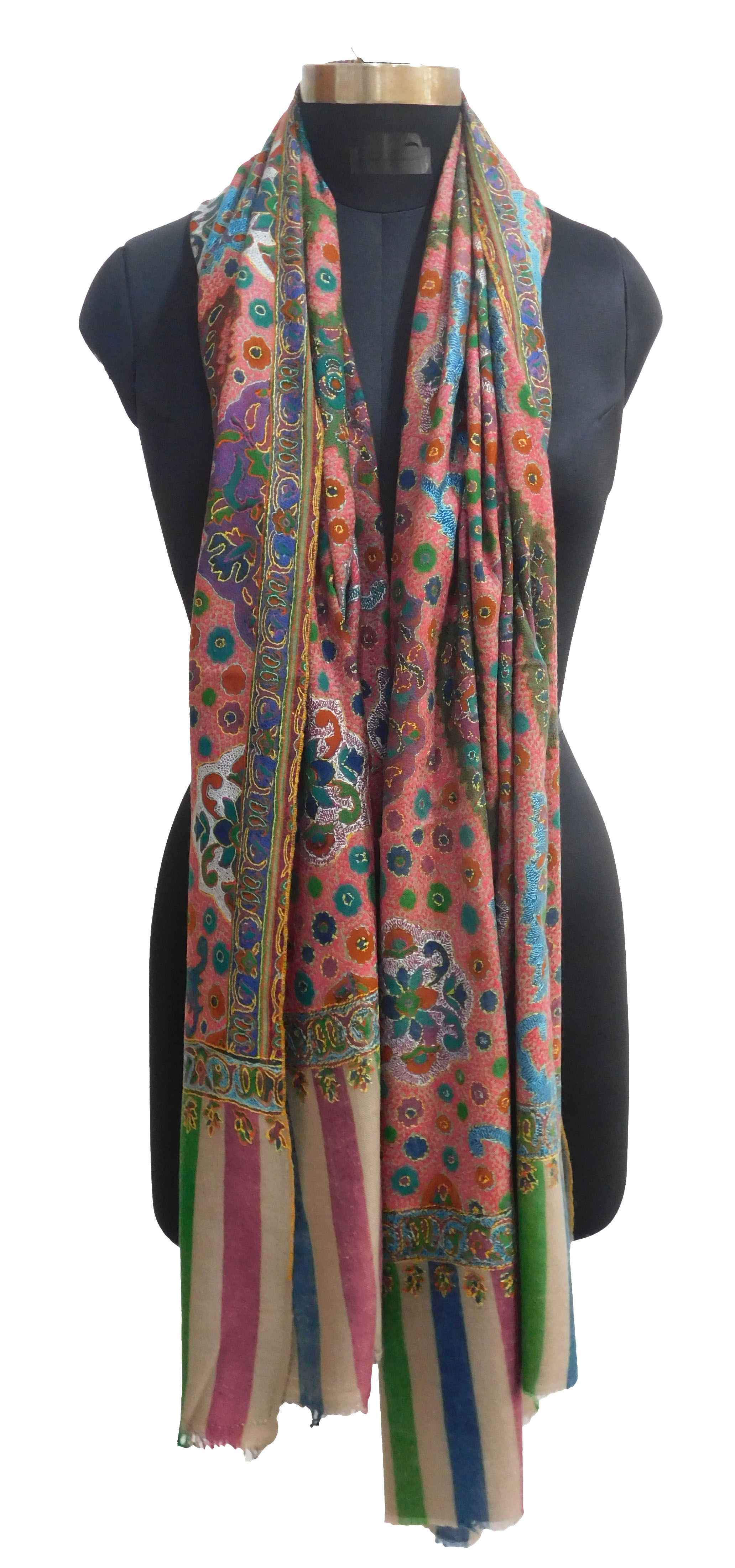 Sozni-Kalamkari-Shawl-(KE-7)