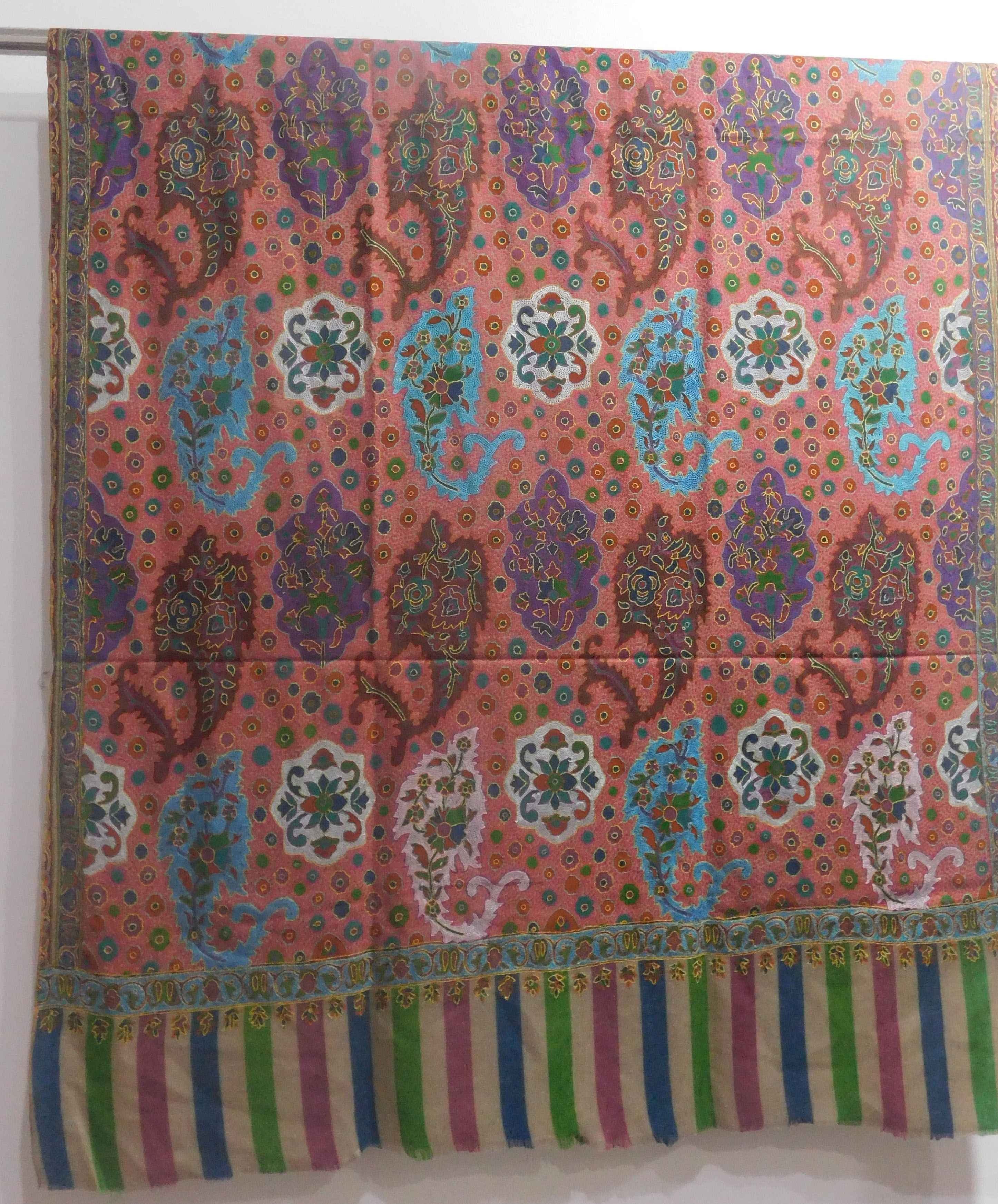 Sozni-Kalamkari-Shawl-(KE-7)