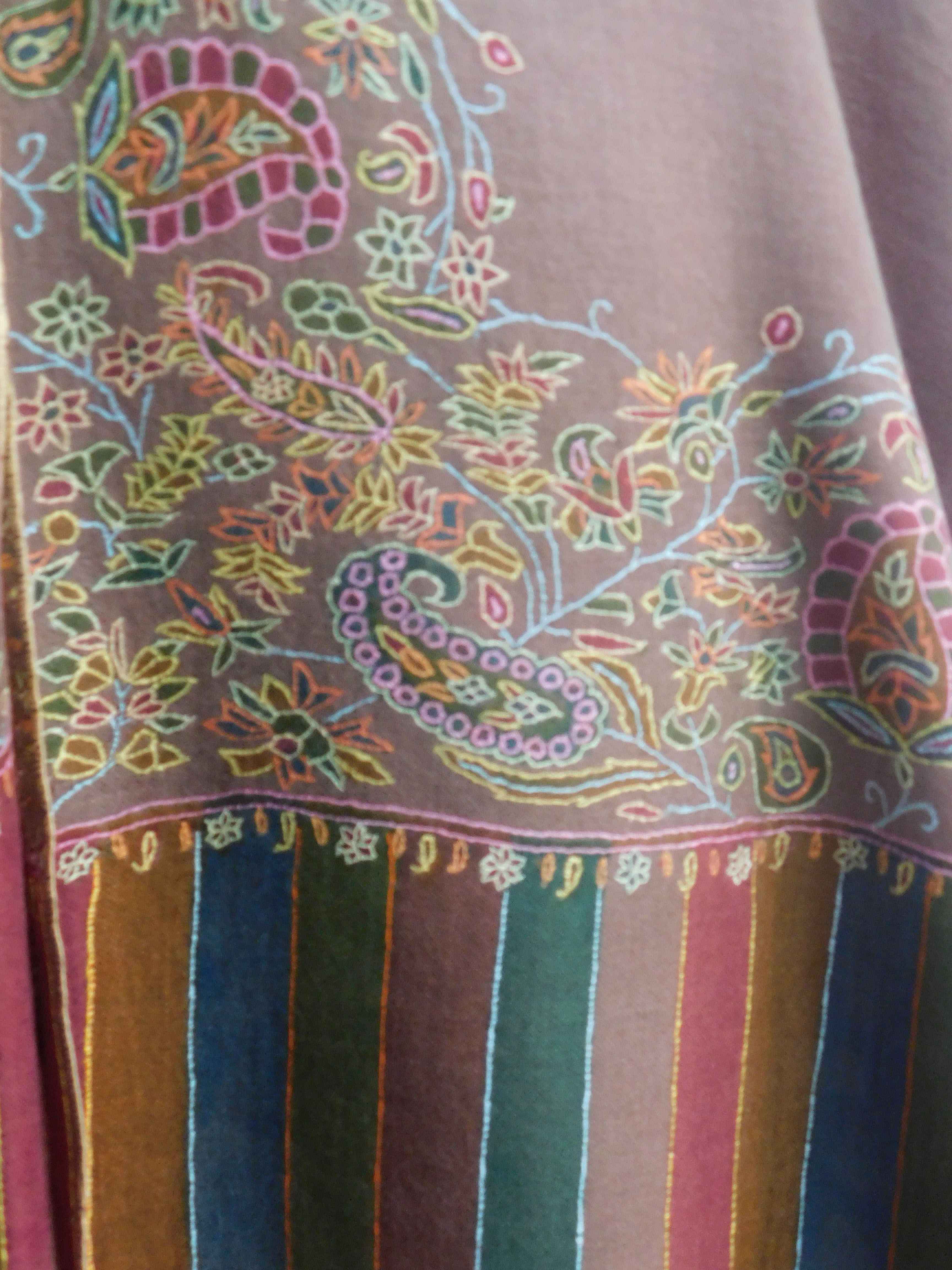 Sozni-Kalamkari-Shawl