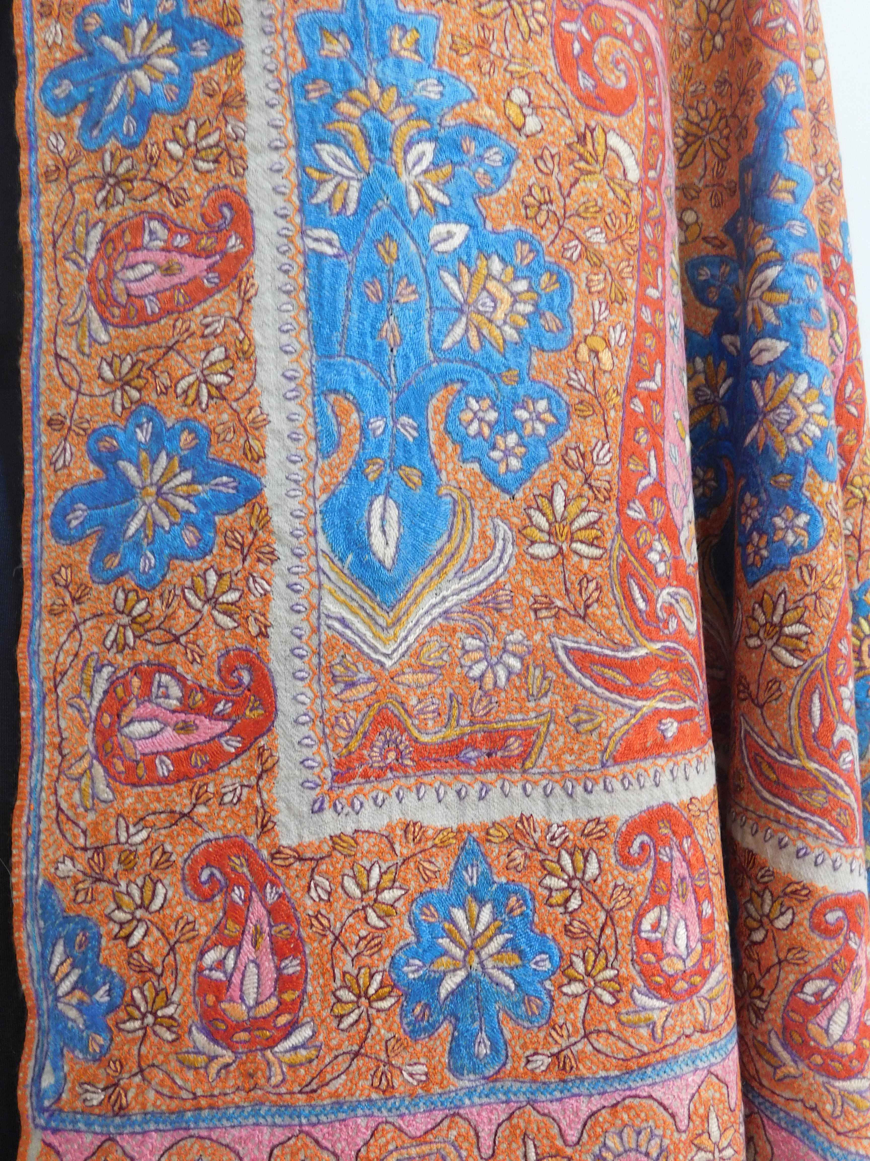 Sozni-Kalamkari-Shawl--(KE-8)