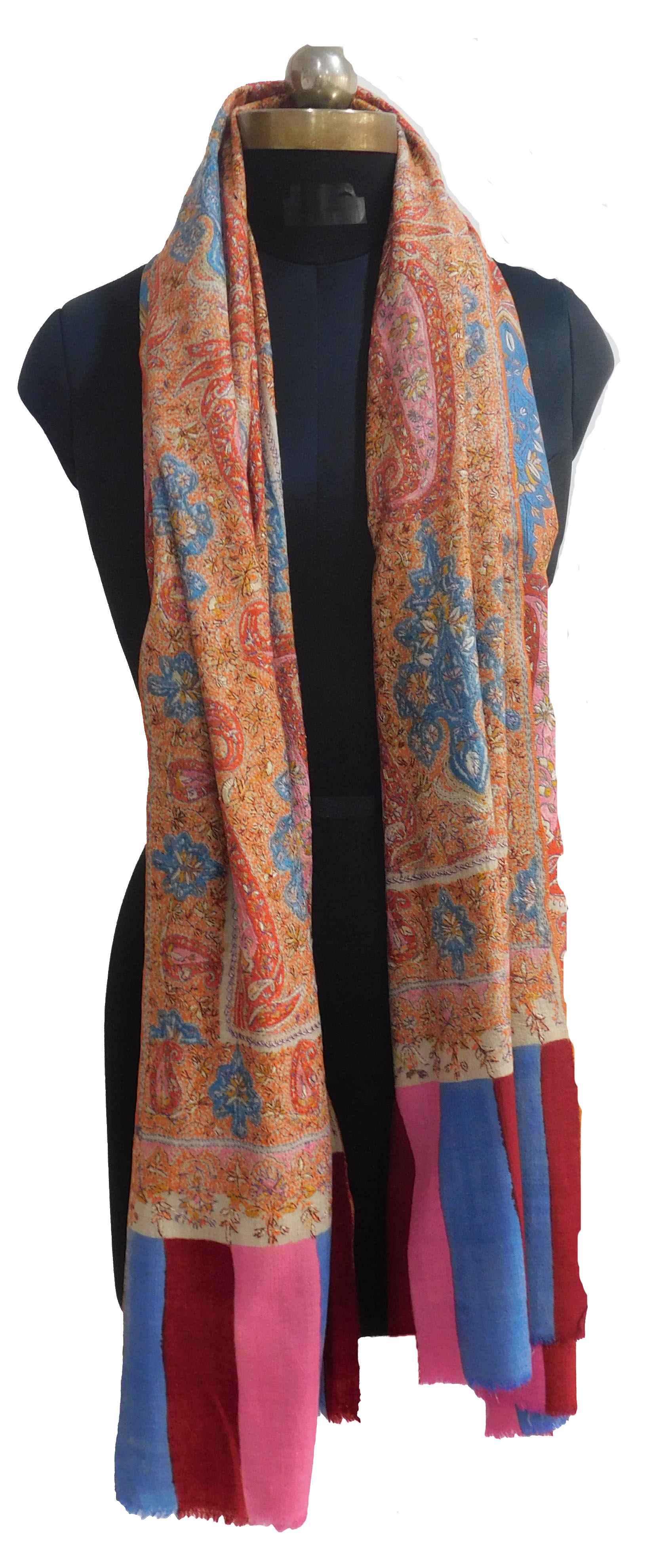 Sozni-Kalamkari-Shawl--(KE-8)