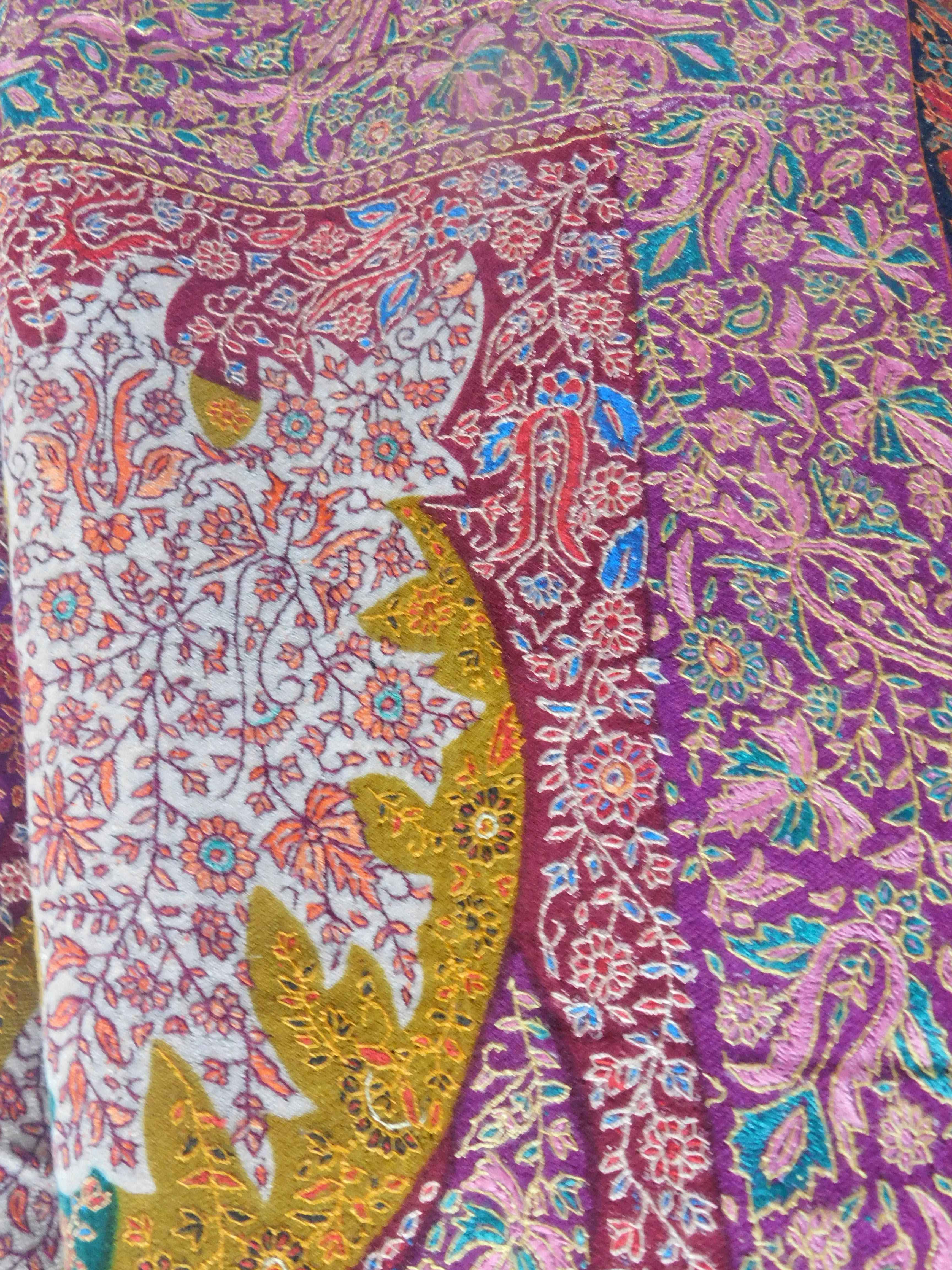 Sozni-Kalamkari-Shawl-(KE-9)