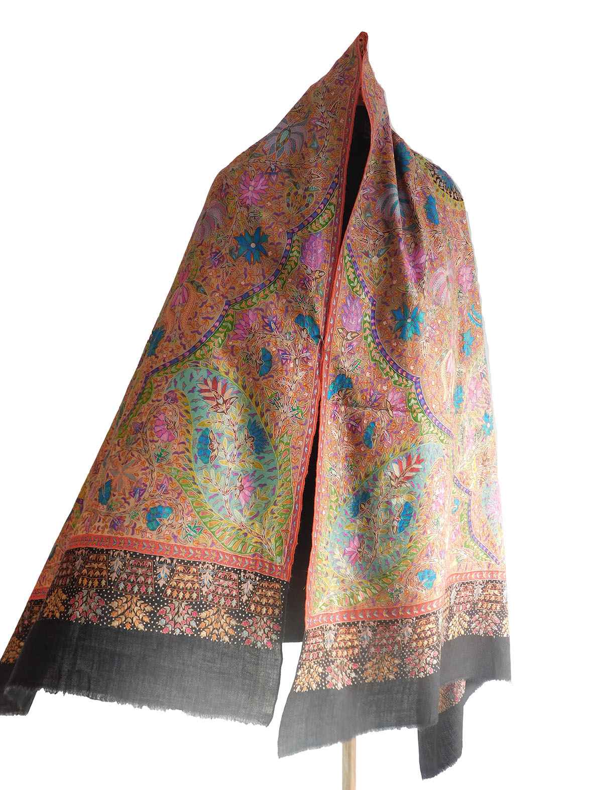 Sozni-Kalamkari-Shawl