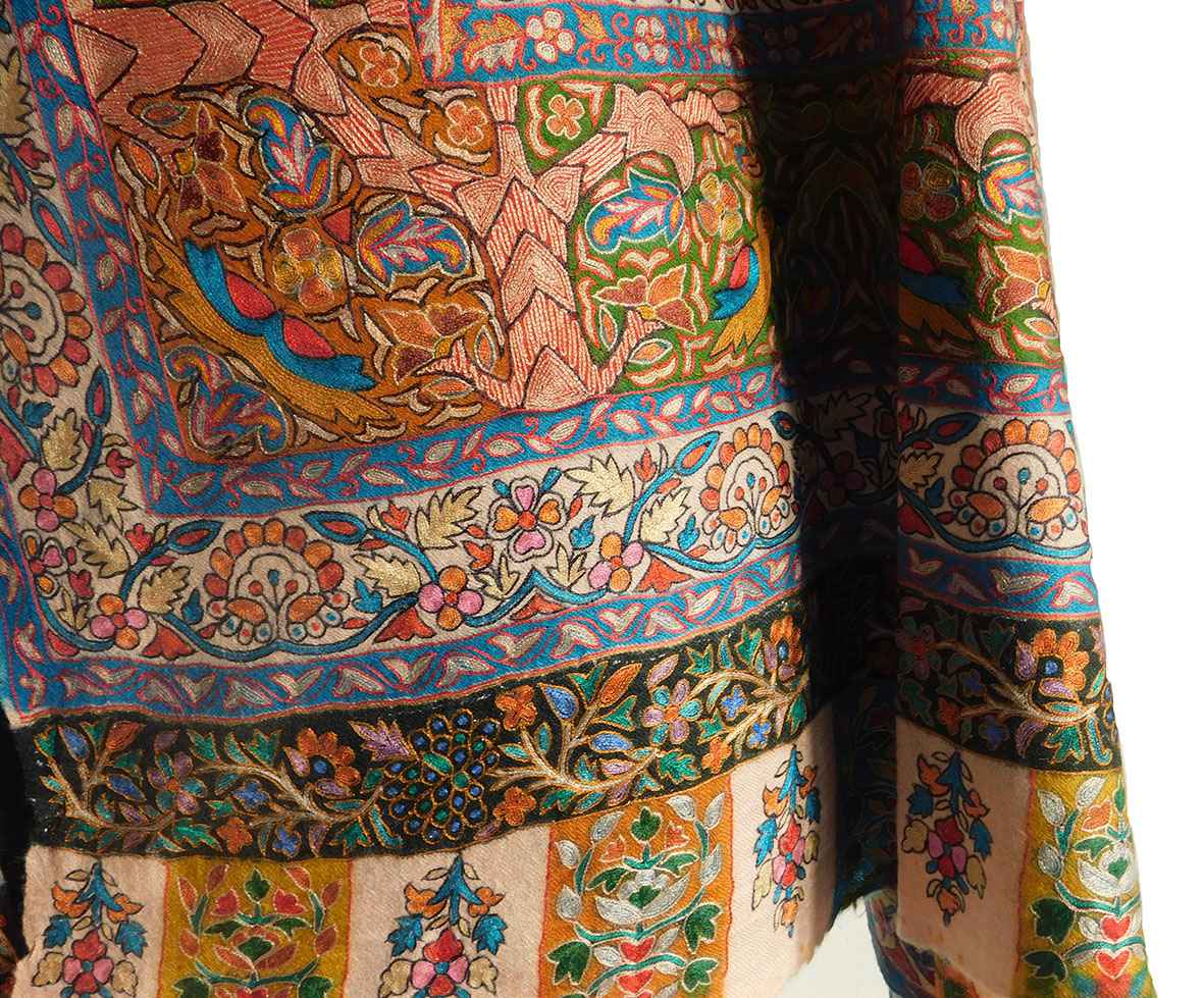 Sozni-Kalamkari-Shawl