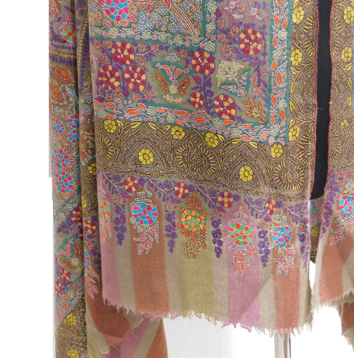 Sozni-Kalamkari-Shawl